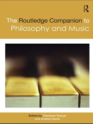 cover image of The Routledge Companion to Philosophy and Music